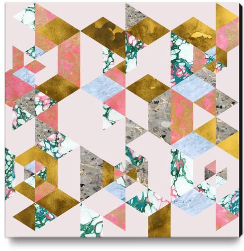 Geometry in Love #artsider Canvas Print by Uma Gokhale