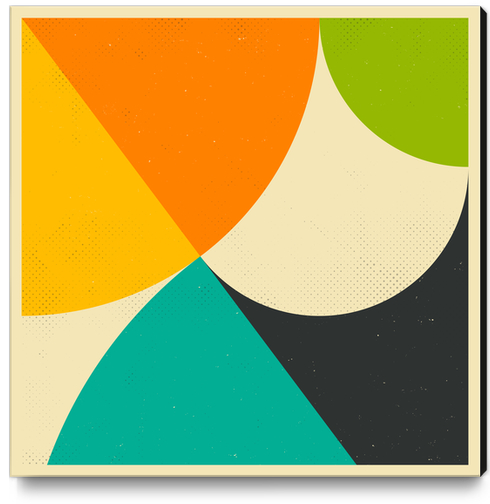 PYTHAGOREAN TRIAD 2 Canvas Print by Jazzberry Blue