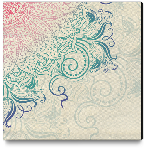 Mandala - Canvas Canvas Print by aleibanez