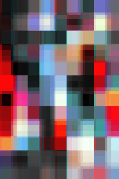 graphic design geometric pixel square pattern abstract background in red pink blue by Timmy333