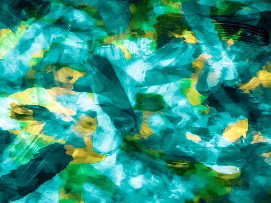 splash painting texture abstract background in green blue yellow by Timmy333