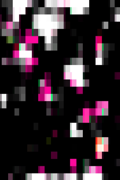 geometric pixel square pattern abstract background in pink black by Timmy333