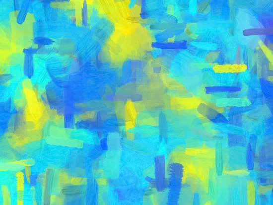 splash painting texture abstract background in blue yellow by Timmy333