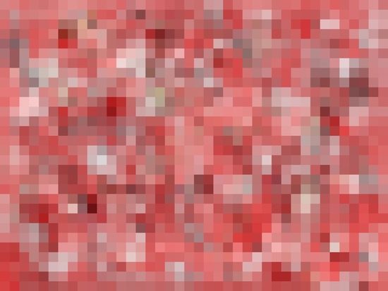 geometric square pixel pattern abstract in red by Timmy333