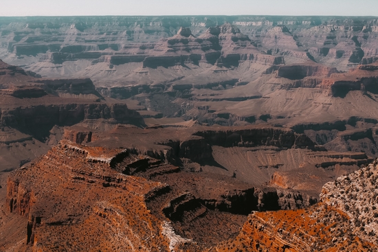 View from the desert at Grand Canyon national park USA by Timmy333