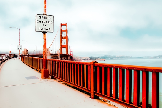 view from the Golden Gate Bridge, San Francisco, USA by Timmy333