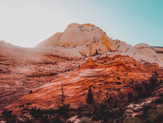 Mountain view at Zion national park Utah USA by Timmy333