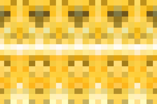 geometric symmetry pixel square pattern abstract background in yellow brown by Timmy333