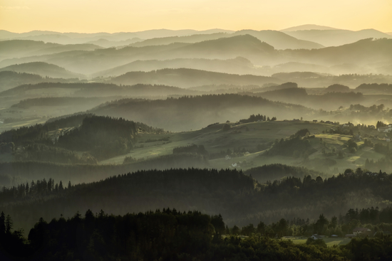 Lazy afternoon in Beskidy by Jarek Blaminsky