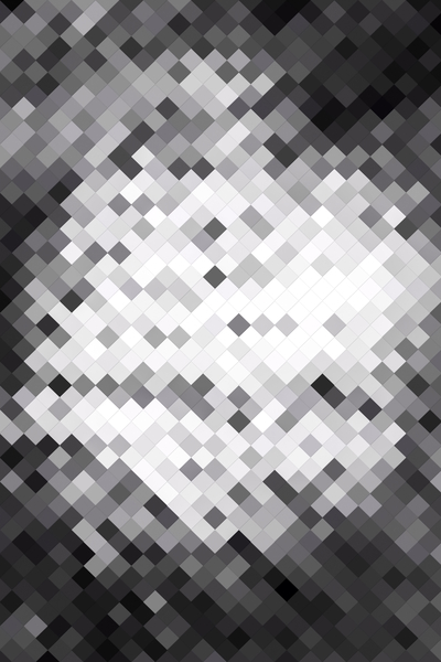 graphic design pixel geometric square pattern abstract background in black and white by Timmy333