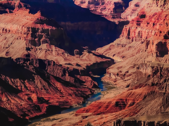 texture of the desert at Grand Canyon national park, Arizona, USA by Timmy333