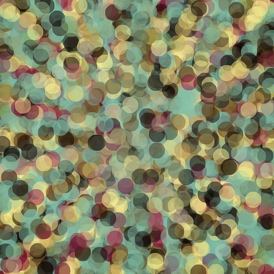 pink yellow green and blue circle pattern abstract background by Timmy333