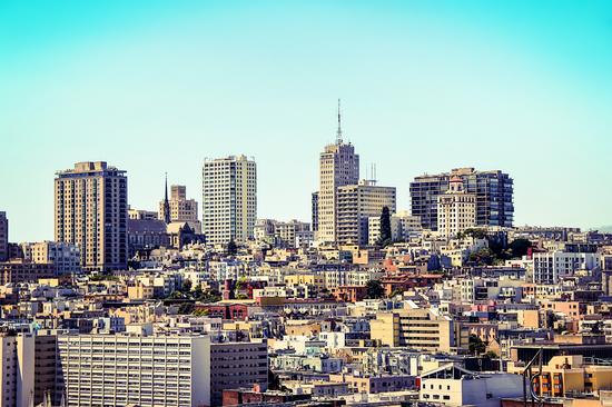 Buildings at San Francisco, USA by Timmy333