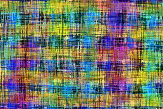 plaid pattern abstract texture in yellow pink blue by Timmy333