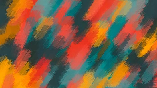 green orange and red painting texture abstract background by Timmy333