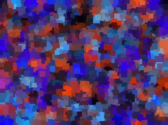 blue orange purple geometric square shape pattern abstract background by Timmy333