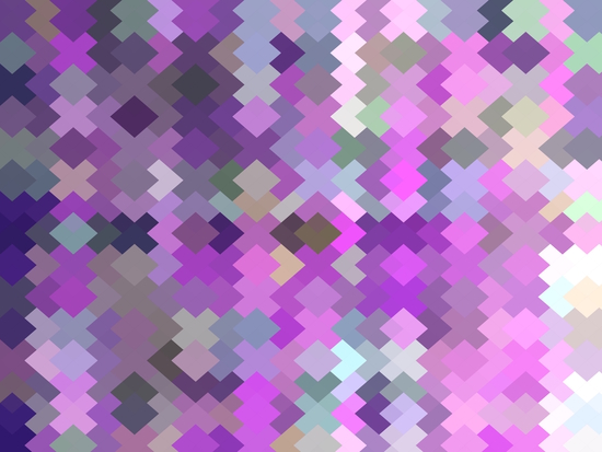 geometric square pixel pattern abstract in purple and pink by Timmy333