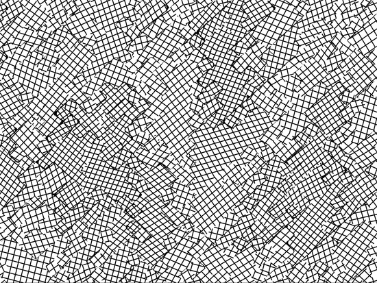 geometric square shape pattern abstract background in black and white by Timmy333