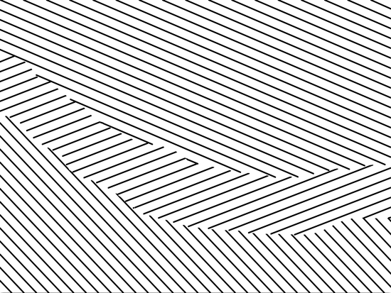 geometric line pattern abstract background in black and white by Timmy333