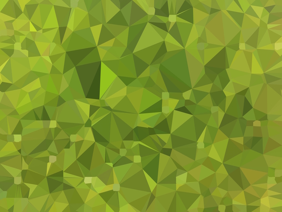 geometric triangle shape pattern abstract in green by Timmy333