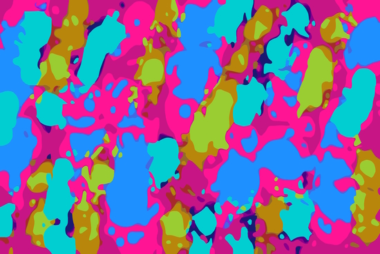 splash graffiti painting abstract in pink blue green by Timmy333