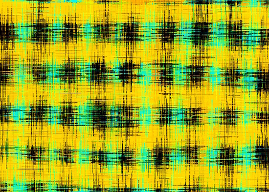 plaid pattern abstract texture in yellow green black by Timmy333