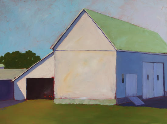 Shelton Dairy Barn by Carol C Young. The Creative Barn