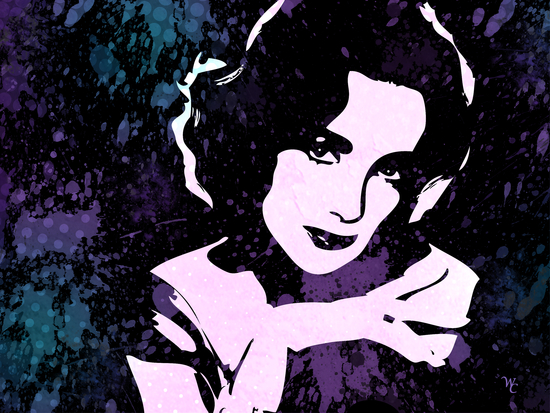 Elizabeth Taylor - Timeless - Pop Art by William Cuccio WCSmack