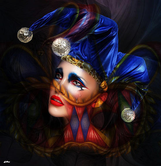 TEARFUL HARLEQUIN 002 by G. Berry