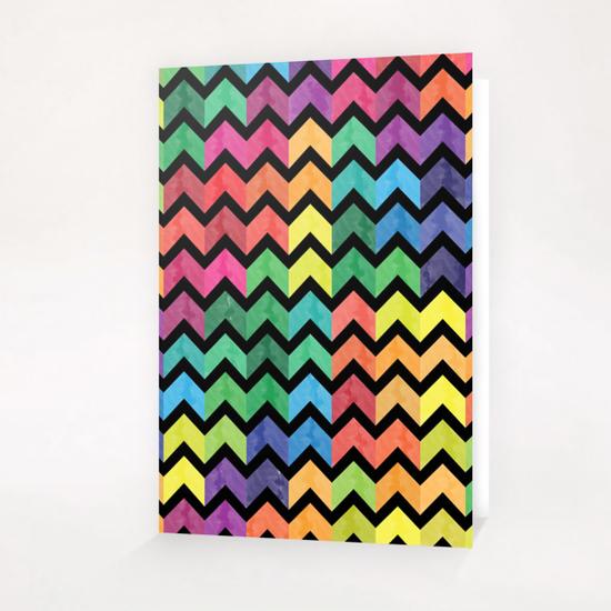 Lovely Chevron #2 Greeting Card & Postcard by Amir Faysal