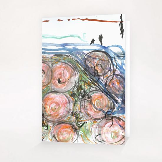 Watered Roses Greeting Card & Postcard by Heidi Capitaine