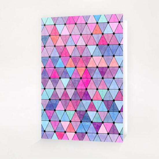 Lovely Geometric Background #2 Greeting Card & Postcard by Amir Faysal