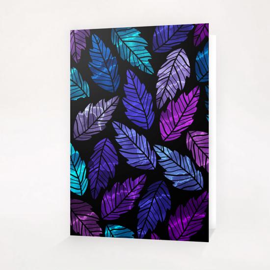 Leaves X 0.3 Greeting Card & Postcard by Amir Faysal