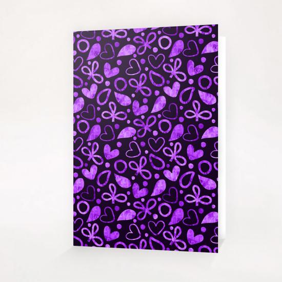 LOVELY FLORAL PATTERN #2 Greeting Card & Postcard by Amir Faysal