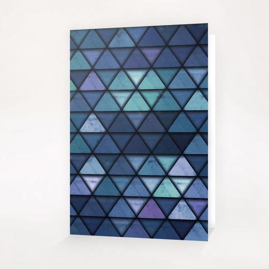 Abstract Geometric Background X 0.2 Greeting Card & Postcard by Amir Faysal