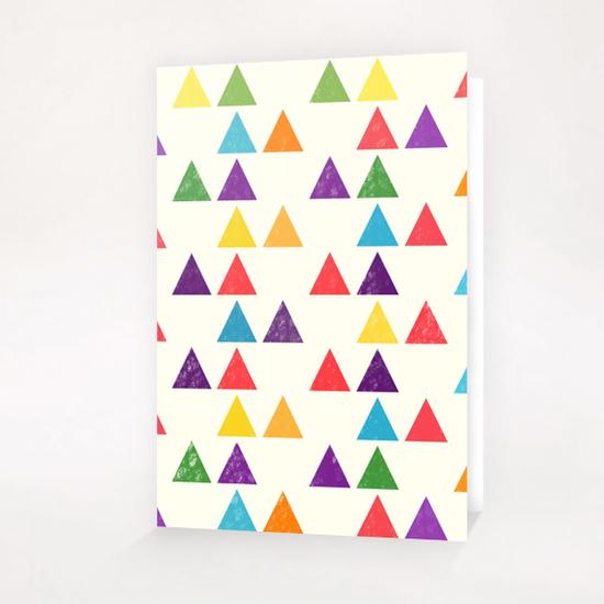 Lovely Geometric Background #3 Greeting Card & Postcard by Amir Faysal