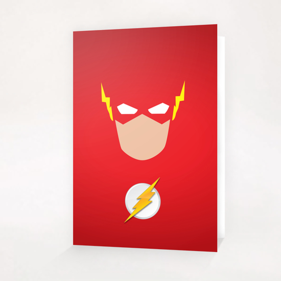 Flash Greeting Card & Postcard by Roberto Caporilli