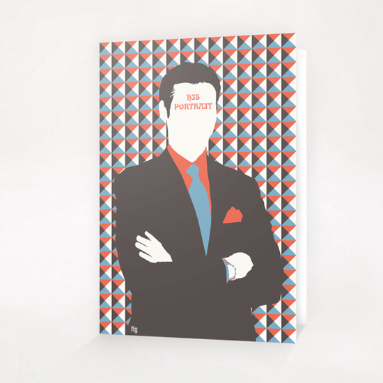 HIS PORTRAIT Greeting Card & Postcard by Francis le Gaucher