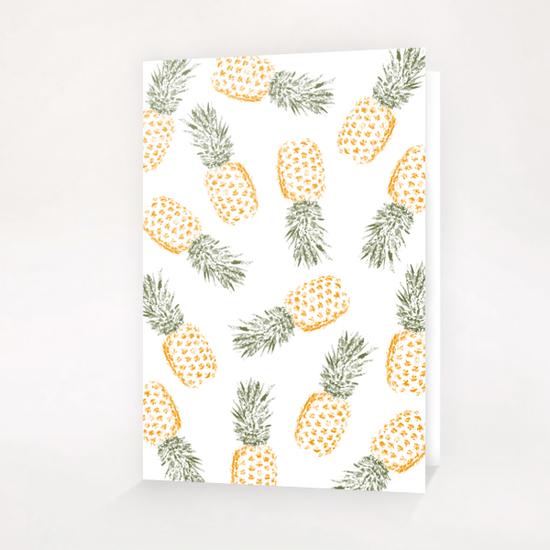 Pineapple  Greeting Card & Postcard by RuiFaria