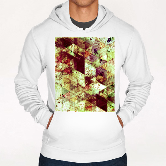 Abstract Geometric Background #12 Hoodie by Amir Faysal