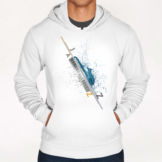 Jazz Festival Hoodie by cinema4design