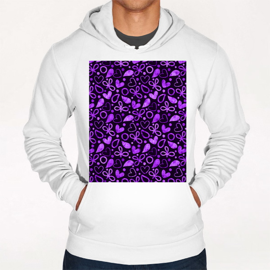 LOVELY FLORAL PATTERN #2 Hoodie by Amir Faysal