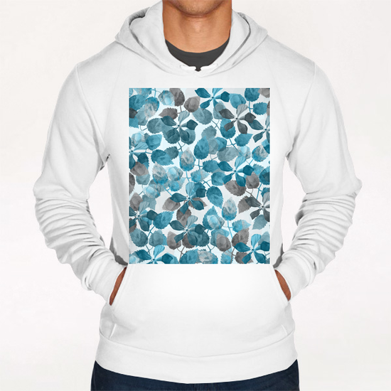 Watercolor Botanical garden #2 Hoodie by Amir Faysal