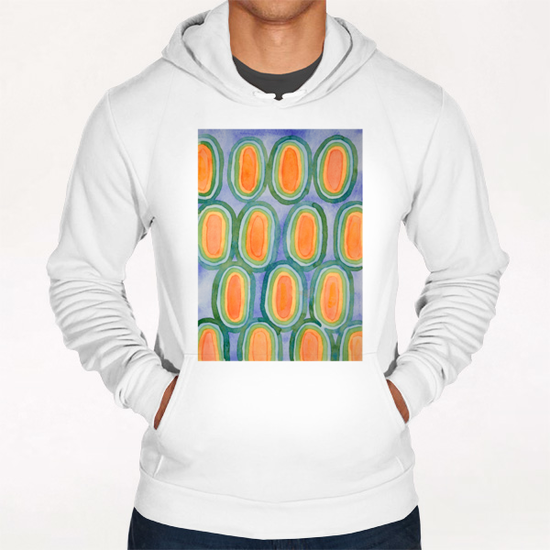 Ovals In Front Of The Sky Hoodie by Heidi Capitaine