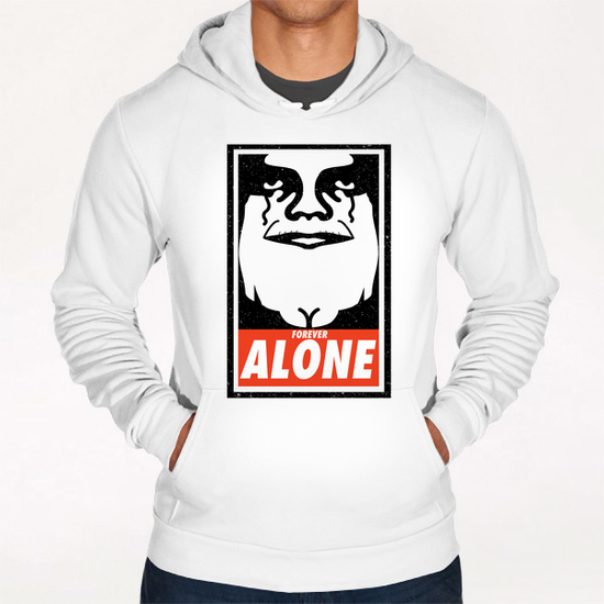 Obey Alone Hoodie by daniac