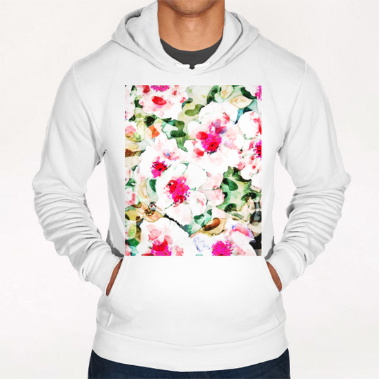 Flower Love Hoodie by Uma Gokhale