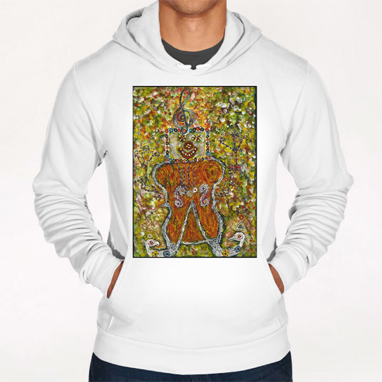 clown violon Hoodie by Bernard Darmon