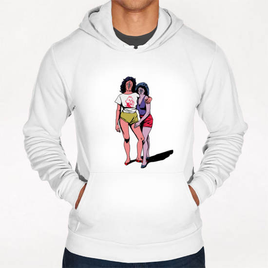 Sisters Hoodie by Lucile Godard