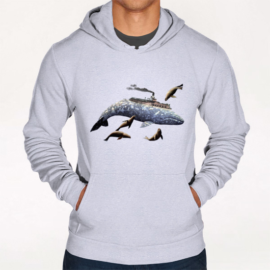 Landing in Berck-Plage Hoodie by tzigone