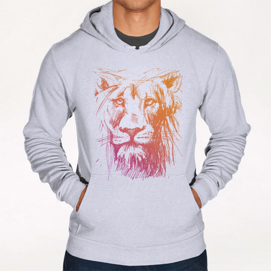 Lion Hoodie by Georgio Fabrello